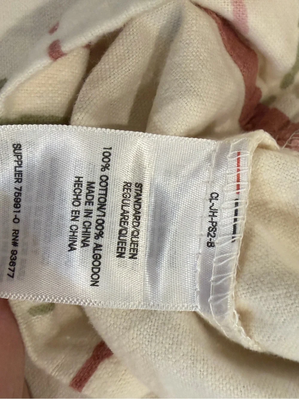 4 standard size flannel pillowcases